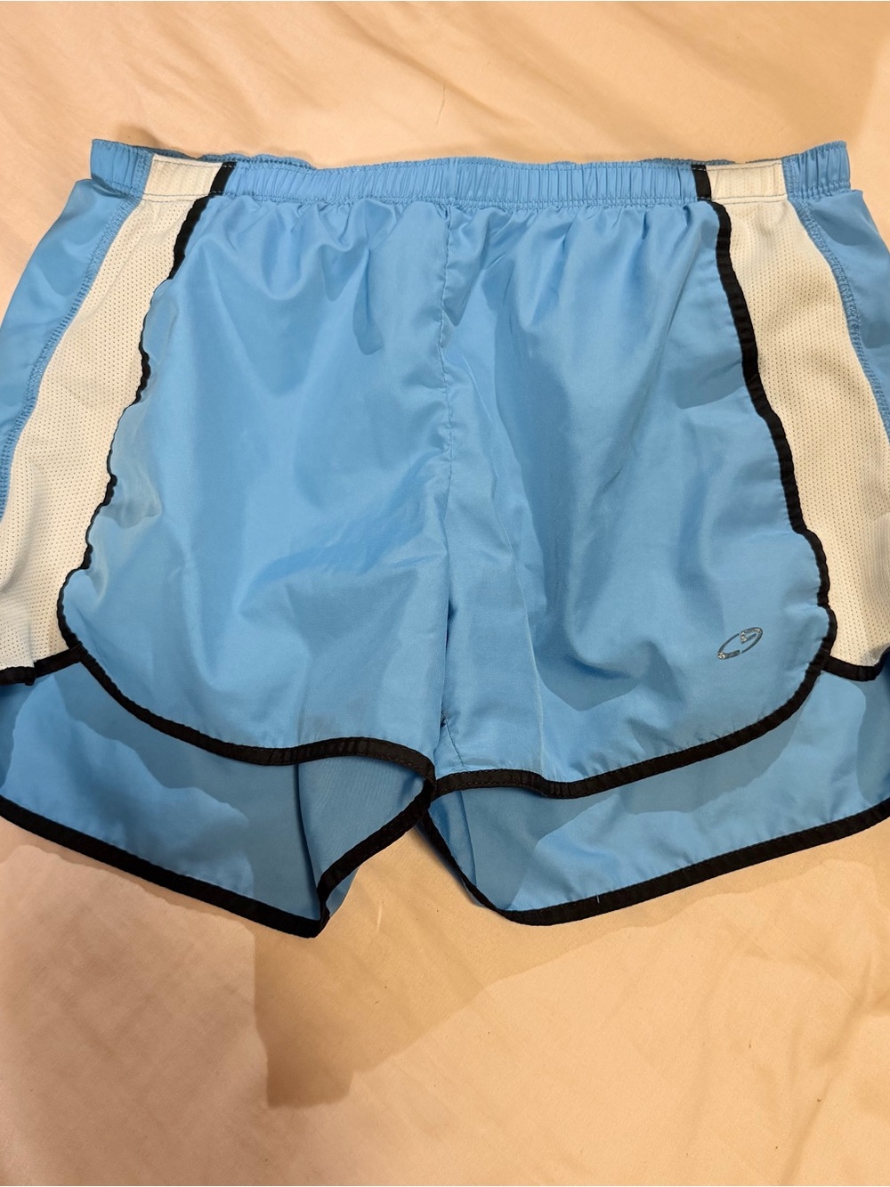Light Blue Athletic Running Shorts